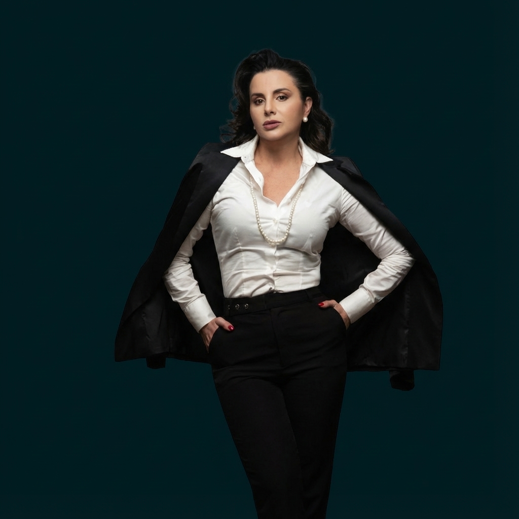 Dra. Fernanda Nunes em seu escritório